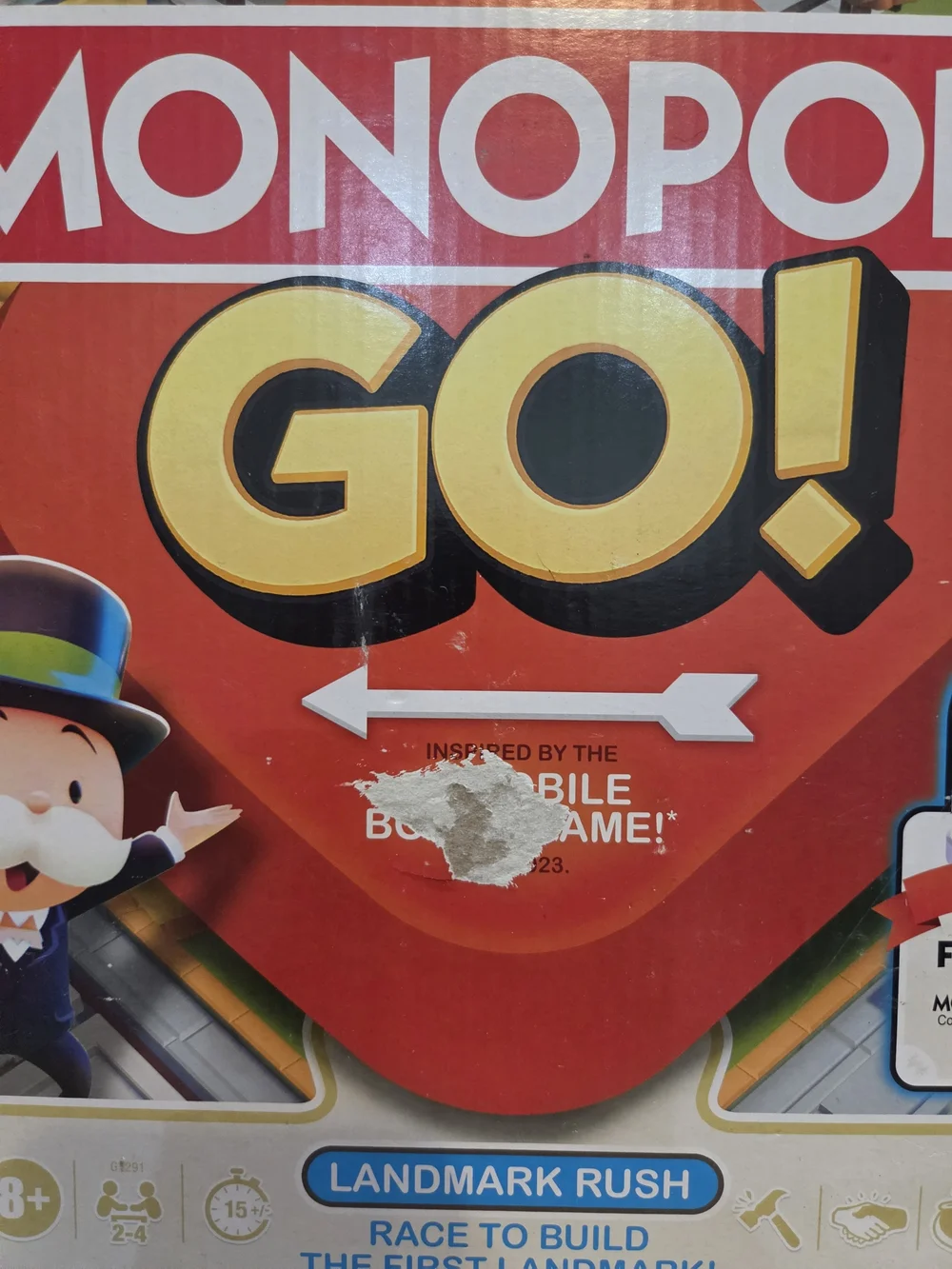 NIB | Monopoly GO! Landmark Rush Board Game